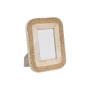 Photo frame Home ESPRIT Brown Crystal Rope Mango wood Natural Cottage
