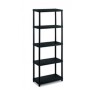 Shelves Terry 3060/5 Black Resin 5 Shelves