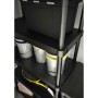 Shelves Terry 3060/5 Black Resin 5 Shelves