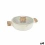 Casserole avec Couvercle Quttin Ecook 20 x 9 cm 2,8 mm (4 Unités)