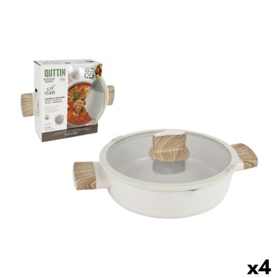 Casserole avec Couvercle Quttin Ecook 24 x 11 cm 2,8 mm (4 Unités)