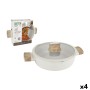 Casserole avec Couvercle Quttin Ecook 24 x 11 cm 2,8 mm (4 Unités)