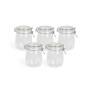 Pots Livoo Transparent Verre Borosilicaté 750 ml 5 Pièces