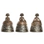 Decorative Figure Home ESPRIT Golden 18 x 11,5 x 24 cm (3 Units)
