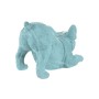Decorative Figure Home ESPRIT Blue Fuchsia Dog 34,5 X 20 X 22 CM (2 Units)