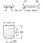 Toilet Seat Grohe White