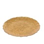 Assiette Décorative Decoris Doré Ø 33 x 1,5 cm