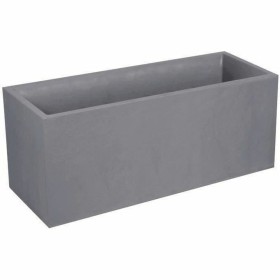 Plant pot EDA Grey Plastic Rectangular 99,5 x 39 x 43 cm Plant pot EDA Grey Plastic Rectangular 99,5 x 39 x 43 cm