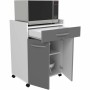 Occasional Furniture Oslo Grey 60 x 44 x 81 cm