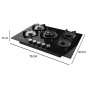 Gas Hob Cecotec Bolero Squad G 5200S 11000 W 75 x 50 cm