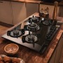 Gas Hob Cecotec Bolero Squad G 5200S 11000 W 75 x 50 cm