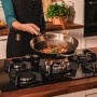 Gas Hob Cecotec Bolero Squad G 5200S 11000 W 75 x 50 cm
