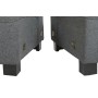 Sofa Home ESPRIT Dark grey Modern 231 x 170 x 82 cm