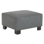 Canapé Home ESPRIT Gris foncé Moderne 231 x 170 x 82 cm