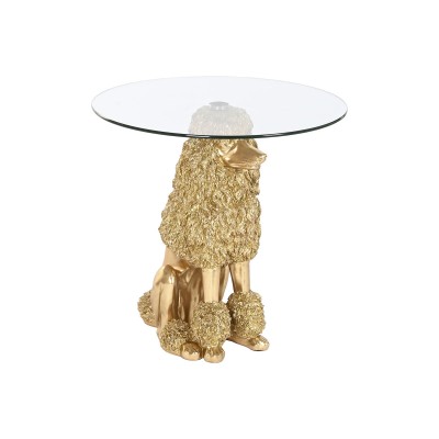 Side table Home ESPRIT Golden 60,5 X 60,5 X 62 CM