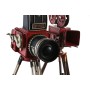 Decorative Figure DKD Home Decor Black Red Camera Vintage 17 x 15 x 34 cm (2 Units)