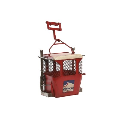 Decorative Figure Home ESPRIT Red Vintage 18 x 12 x 18 cm