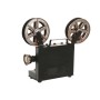 Table clock Home ESPRIT Black Silver Vintage