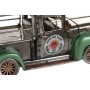 Decorative Figure Home ESPRIT Green Silver Vintage Van 30 X 13 X 16 CM