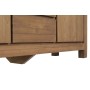 Display Stand Home ESPRIT Crystal Teak 160 X 45 X 210 CM