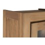 Display Stand Home ESPRIT Crystal Teak 160 X 45 X 210 CM