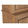 Display Stand Home ESPRIT Crystal Teak 160 X 45 X 210 CM
