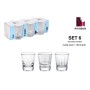 Ensemble de Verres à Liqueur Arcoglass Secret 50 ml 6 Pièces (18 Unités)