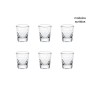 Set of Shot Glasses Arcoglass Secret 50 ml 6 Pieces (18 Units)