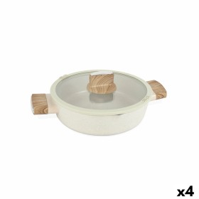 Casserole avec Couvercle Quttin Ecook 20 x 9 cm 2,8 mm (4 Unités) Casserole avec Couvercle Quttin Ecook 20 x 9 cm 2,8 mm (4 Unités)