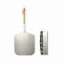 Pizza Cutter Livoo Wood Stainless steel Pizza 2 Pieces