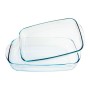 Ensemble de plats de cuisson au four Pyrex Classic Transparent verre (2 Unités)