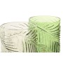 Décoration lumineuse Home ESPRIT Métal Verre Tropical 12 x 12 x 20 cm (2 Unités)