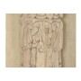 Decorative Figure Home ESPRIT Natural Column Stripped 35 X 25 X 125 CM