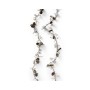 Christmas garland Lumineo Wood Pineapples Stars 1,20 m