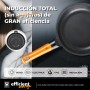 Poêle BRA Aluminium forgé Ø 20 cm Noir Orange