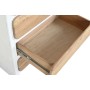 Chest of drawers Home ESPRIT White Natural Mediterranean 80 x 42 x 106 cm