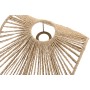 Lamp Shade Home ESPRIT Brown Metal Fibre Natural Urban 66 X 50 X 35 CM (3 Pieces)