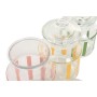 3 Tubs Home ESPRIT Multicolour Stripes Modern 1 L 1,2 L 3 Pieces