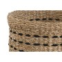 Panier décoratif Home ESPRIT Noir Naturel Jute Herbier marin Boho (3 Pièces)