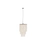 Ceiling Light Home ESPRIT White Shells 50 W 40 x 40 x 70 cm