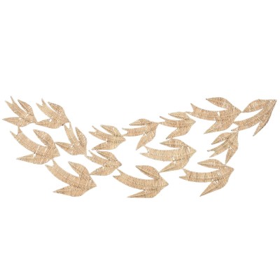 Décoration murale Home ESPRIT Naturel Shabby Chic 126 X 5 X 40 CM
