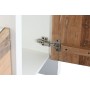 Buffet Home ESPRIT Blanc Naturel Bois Recyclé Bois de manguier 161 x 40 x 82 cm