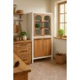 Display Stand Home ESPRIT White Recycled Wood 90 X 43 X 170 CM