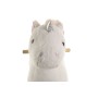 Rocking Chair Home ESPRIT White Natural Unicorn