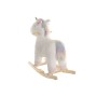 Rocking Chair Home ESPRIT White Natural Unicorn