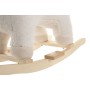 Rocking Chair Home ESPRIT White Natural Ship