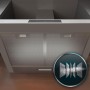 Cecotec Conventional Hood Stainless Steel 60 cm Bolero Flux PT 605500 A++