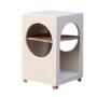Side table Home ESPRIT White 40 x 40 x 60 cm
