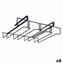Glass Stand Kinvara Metal Iron 36 x 7,5 x 26 cm 7 x 7,5 x 26 cm (6 Units)