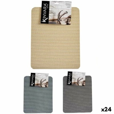 Non-slip Mat Kinvara Plastic 40 x 1 x 32 cm (24 Units)